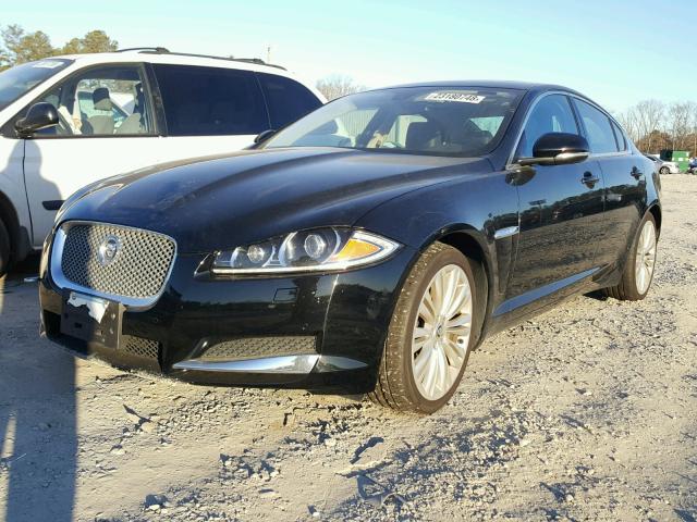 SAJWA0HB8CLS51687 - 2012 JAGUAR XF PORTFOL BLACK photo 2