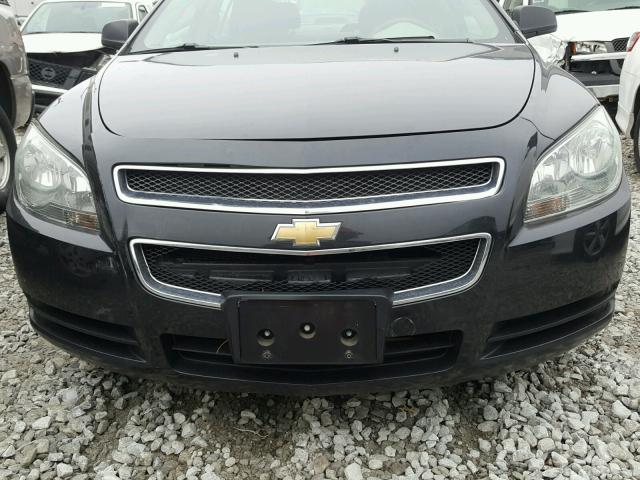 1G1ZB5E02CF200539 - 2012 CHEVROLET MALIBU LS BLACK photo 10