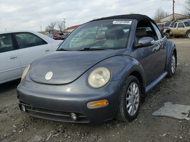 3VWCM31Y24M312747 - 2004 VOLKSWAGEN NEW BEETLE 灰色 照片 2