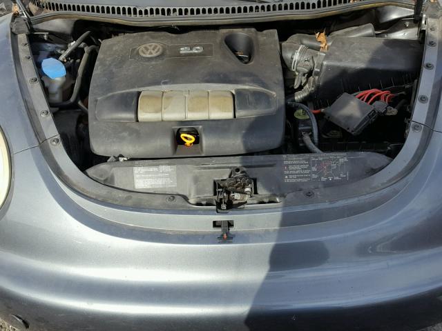 3VWCM31Y24M312747 - 2004 VOLKSWAGEN NEW BEETLE 灰色 照片 7