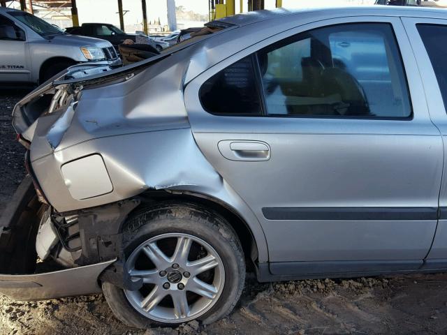 YV1RS58D722099357 - 2002 VOLVO S60 2.4T SILVER photo 6