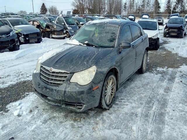 1C3LC46K07N662649 - 2007 CHRYSLER SEBRING BLACK photo 2