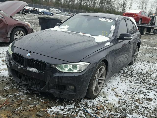 WBA3A9C53CF270408 - 2012 BMW 335 I BLACK photo 2