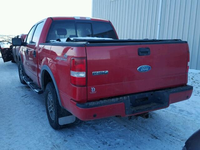 1FTPW145X6FA12459 - 2006 FORD F150 SUPER RED photo 3