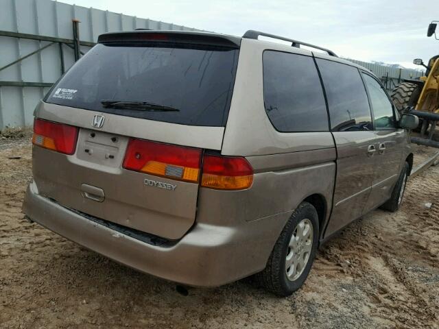 5FNRL18674B013039 - 2004 HONDA ODYSSEY EX GOLD photo 4