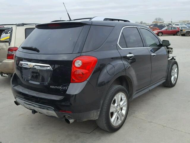 2CNFLFE56B6417783 - 2011 CHEVROLET EQUINOX LT BLACK photo 4