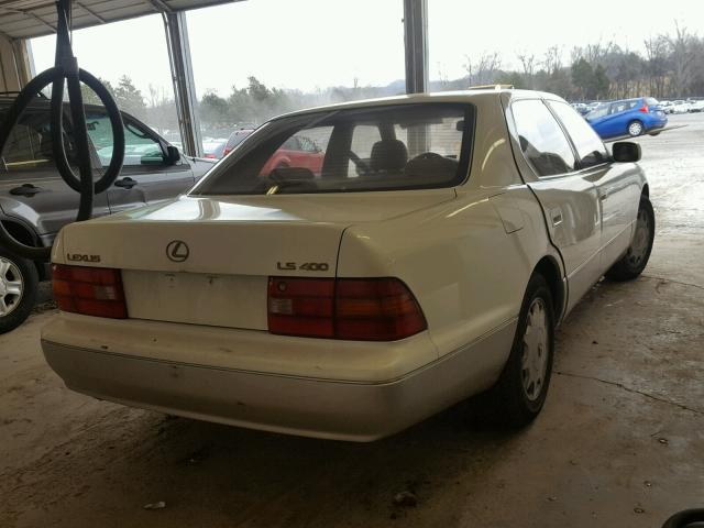 JT8BH22F9T0037288 - 1996 LEXUS LS 400 WHITE photo 4