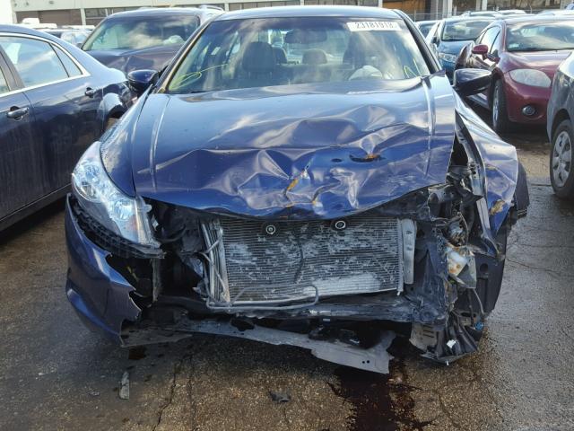 1HGCP2F84AA027958 - 2010 HONDA ACCORD EXL BLUE photo 9