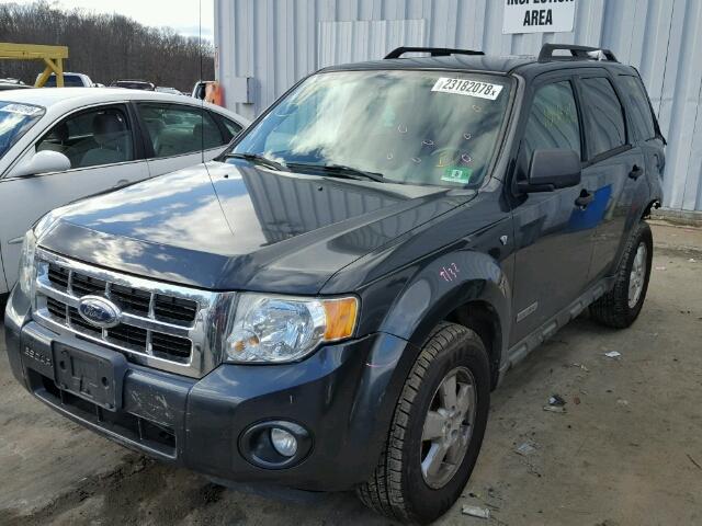 1FMCU93108KD39671 - 2008 FORD ESCAPE XLT GRAY photo 2