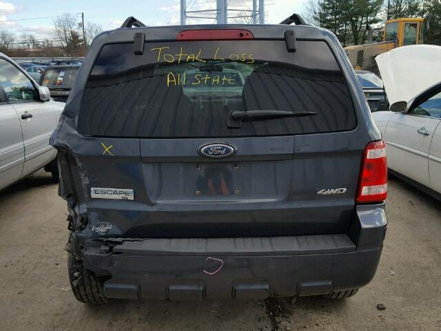 1FMCU93108KD39671 - 2008 FORD ESCAPE XLT GRAY photo 9