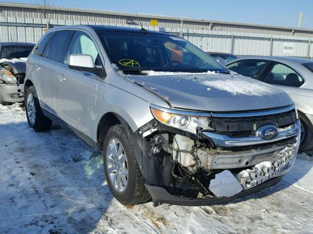 2FMDK3KC3BBA38548 - 2011 FORD EDGE LIMIT SILVER photo 1