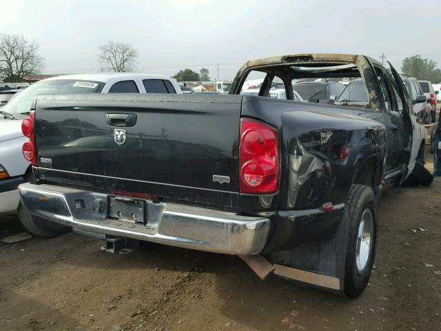 3D7ML48A68G195922 - 2008 DODGE RAM 3500 S BLACK photo 4