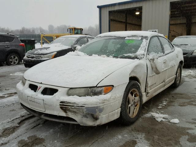 1G2WP52K21F235794 - 2001 PONTIAC GRAND PRIX WHITE photo 2