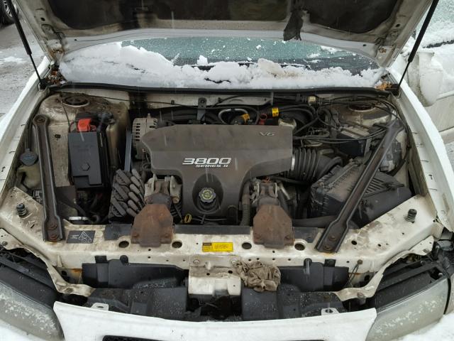 1G2WP52K21F235794 - 2001 PONTIAC GRAND PRIX WHITE photo 7