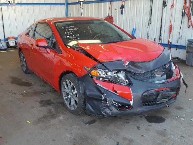 2HGFG4A59CH704951 - 2012 HONDA CIVIC SI RED photo 1