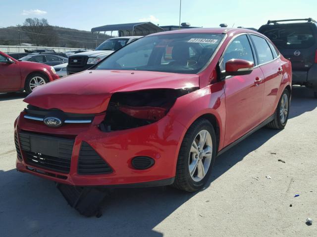 1FADP3F25EL157610 - 2014 FORD FOCUS SE RED photo 2