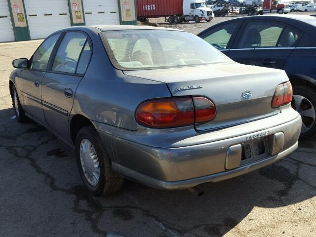 1G1ND52J33M617573 - 2003 CHEVROLET MALIBU GRAY photo 3