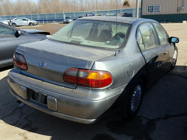 1G1ND52J33M617573 - 2003 CHEVROLET MALIBU GRAY photo 4