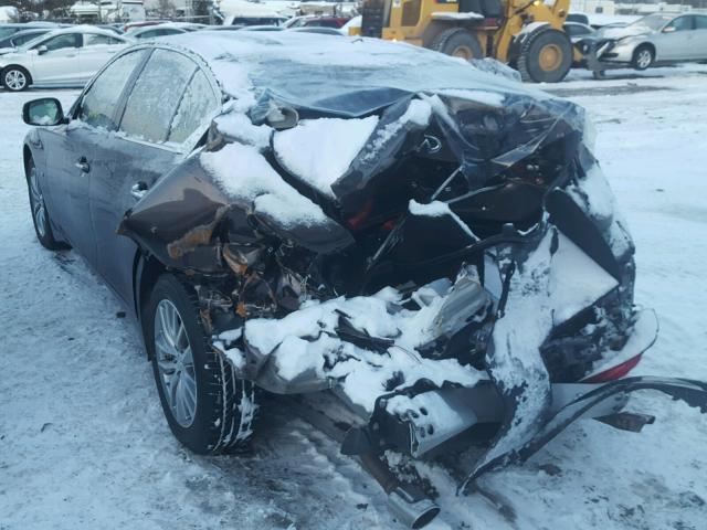 JN1BV7AR4FM413608 - 2015 INFINITI Q50 BASE Gris foto 3