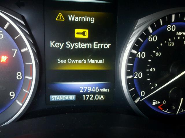 JN1BV7AR4FM413608 - 2015 INFINITI Q50 BASE Gris foto 8