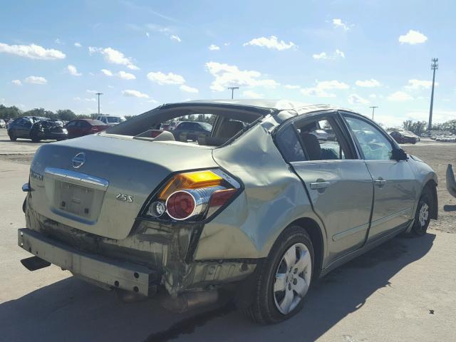 1N4AL21E07C232730 - 2007 NISSAN ALTIMA 2.5 GREEN photo 4