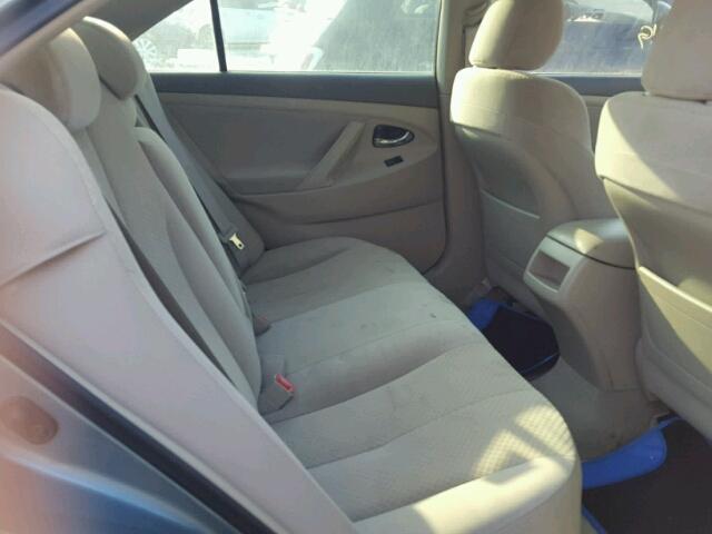 4T1BE46K69U863977 - 2009 TOYOTA CAMRY BASE GRAY photo 6