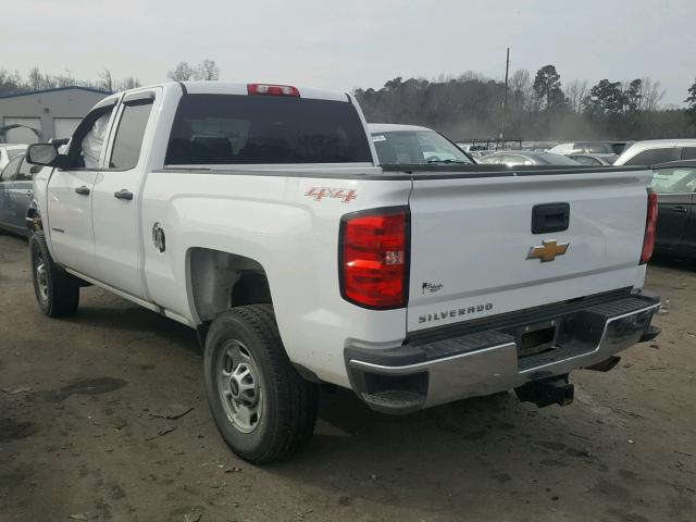 1GC2KUEG9GZ143261 - 2016 CHEVROLET SILVERADO WHITE photo 3