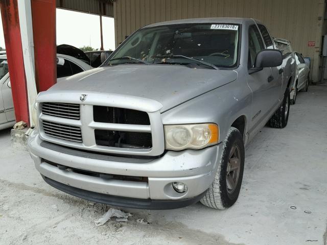 1D7HA18Z63S199630 - 2003 DODGE RAM 1500 S GRAY photo 2