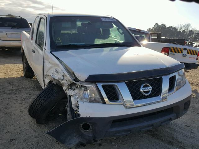 1N6BD0CT7CC401662 - 2012 NISSAN FRONTIER S WHITE photo 1