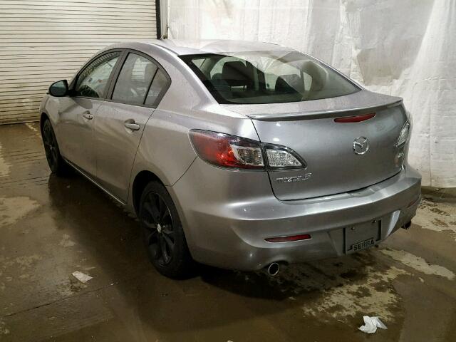 JM1BL1U50B1373421 - 2011 MAZDA 3 S SILVER photo 3