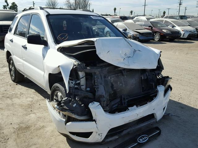 KNDJF724597562010 - 2009 KIA SPORTAGE L WHITE photo 1