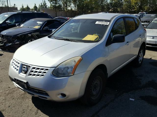 JN8AS58V29W167289 - 2009 NISSAN ROGUE S SILVER photo 2