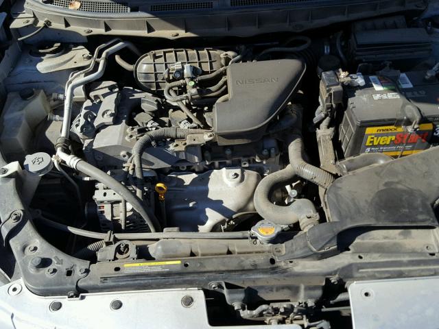 JN8AS58V29W167289 - 2009 NISSAN ROGUE S SILVER photo 7