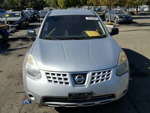 JN8AS58V29W167289 - 2009 NISSAN ROGUE S SILVER photo 9