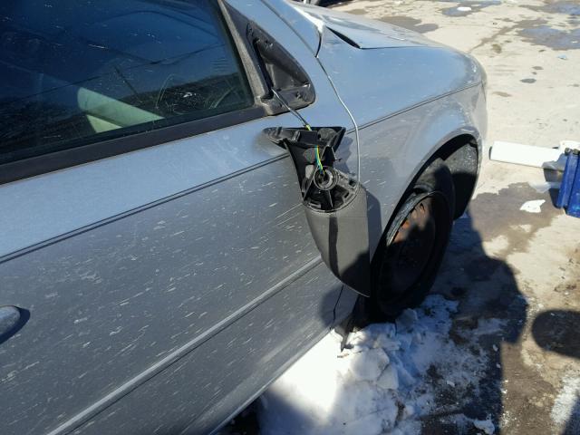 1G1AD5F56A7114319 - 2010 CHEVROLET COBALT 1LT SILVER photo 9