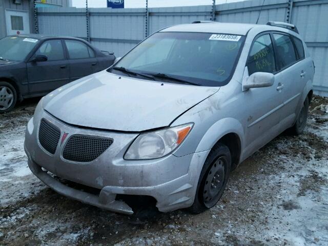 5Y2SL638X5Z455378 - 2005 PONTIAC VIBE SILVER photo 2