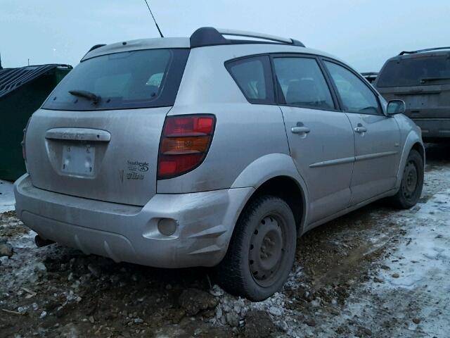 5Y2SL638X5Z455378 - 2005 PONTIAC VIBE SILVER photo 4