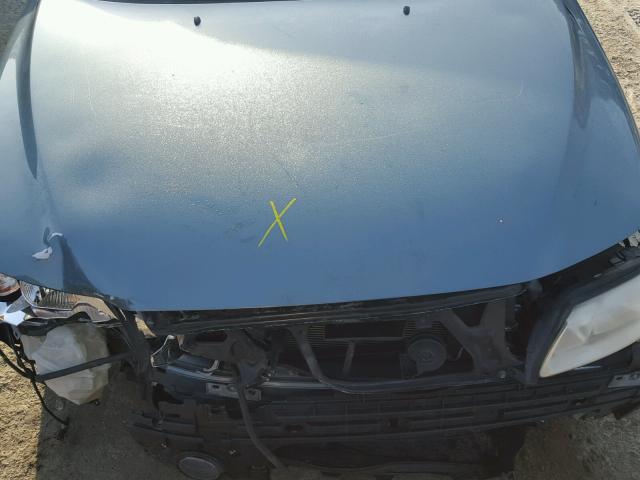 YV1RH592152484087 - 2005 VOLVO S60 2.5T BLUE photo 7