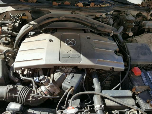 JH4KA9657YC003998 - 2000 ACURA 3.5RL WHITE photo 7