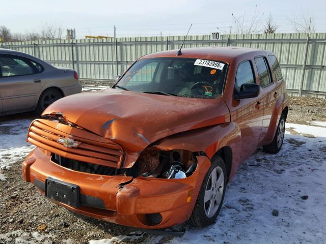 3GNDA13D98S552448 - 2008 CHEVROLET HHR LS ORANGE photo 2