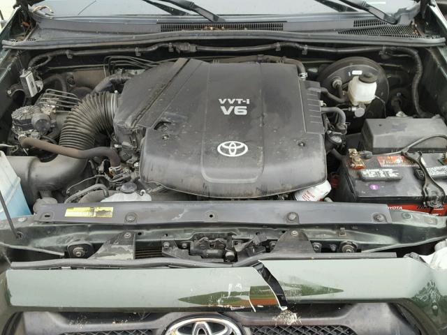 5TFTU4GN1CX027827 - 2012 TOYOTA TACOMA PRE GREEN photo 7