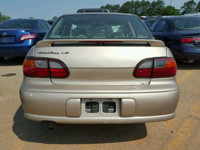 1G1NE52J2Y6317578 - 2000 CHEVROLET MALIBU LS 米色 照片 10