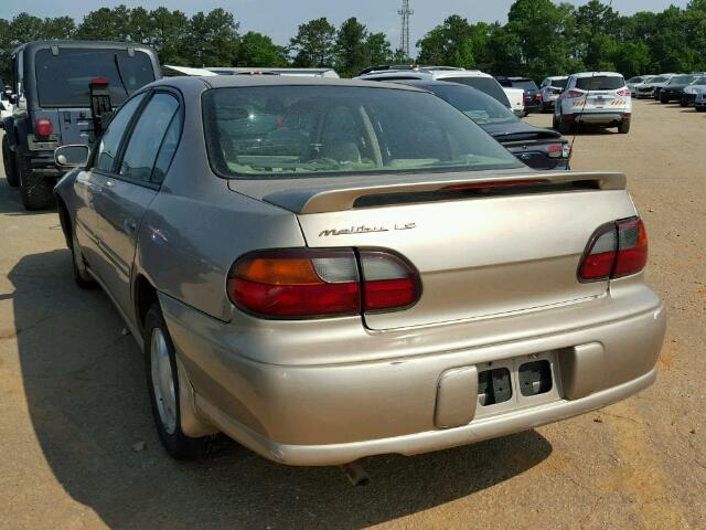 1G1NE52J2Y6317578 - 2000 CHEVROLET MALIBU LS 米色 照片 3