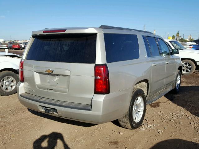 1GNSKHKC1HR138427 - 2017 CHEVROLET SUBURBAN K SILVER photo 4