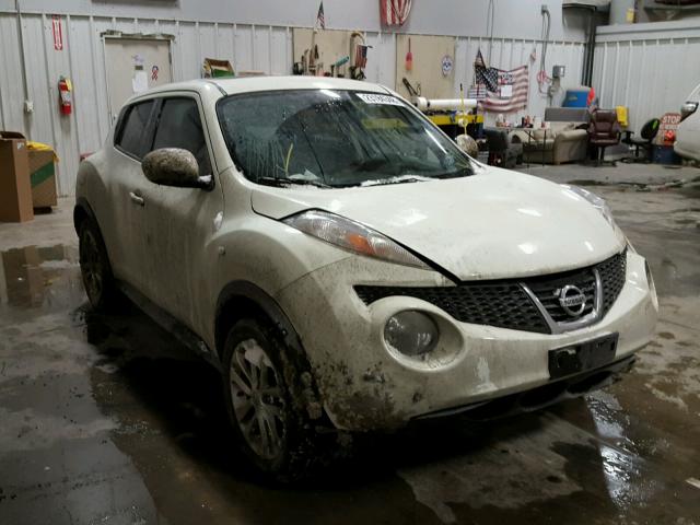 JN8AF5MV8CT125759 - 2012 NISSAN JUKE S WHITE photo 1