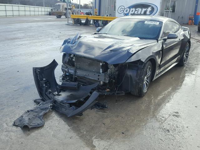 1FA6P8CF6H5212457 - 2017 FORD MUSTANG GT GRAY photo 2