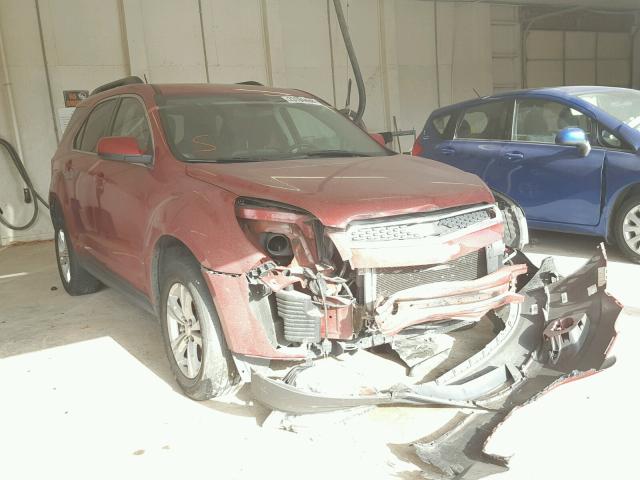 2GNALBEK8E6130874 - 2014 CHEVROLET EQUINOX LT MAROON photo 1