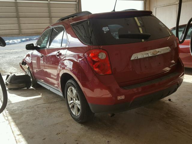 2GNALBEK8E6130874 - 2014 CHEVROLET EQUINOX LT MAROON photo 3