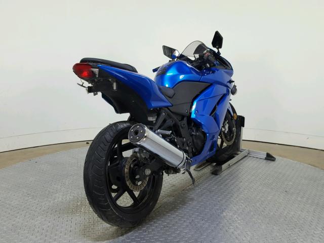 JKAEXMJ198DA01679 - 2008 KAWASAKI EX250 J BLUE photo 8