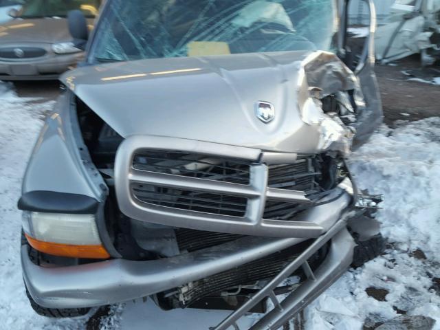 N0V1N20189787 - 2000 DODGE DURANGO SILVER photo 7